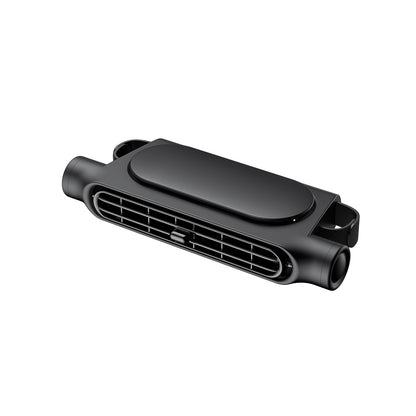 USB Dual Turbo Car Seat Fan with Adjustable Speeds
