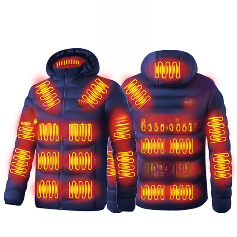 USB Electric Heating Winter Jacket for Men and Women