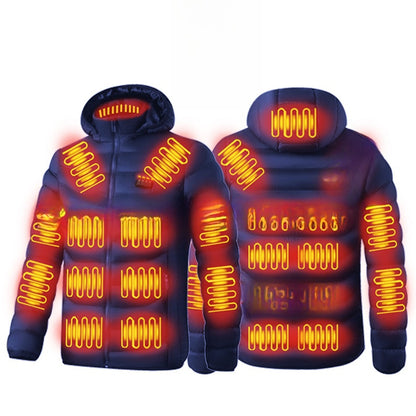 USB Electric Heating Winter Jacket for Men and Women
