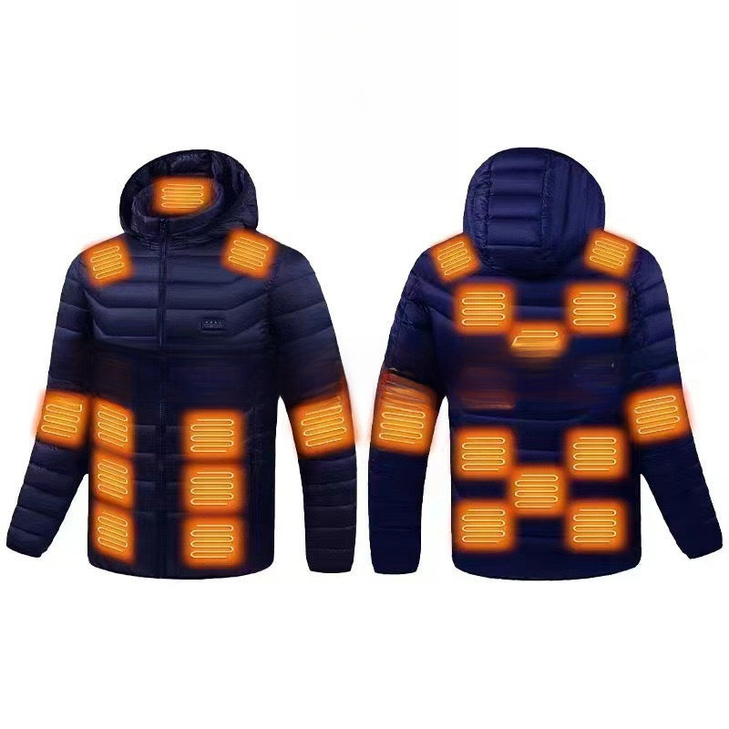 USB Electric Heating Winter Jacket for Men and Women