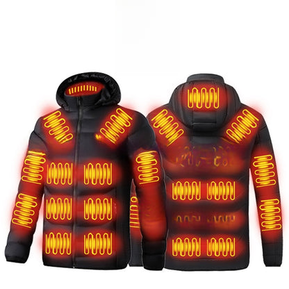 USB Electric Heating Winter Jacket for Men and Women