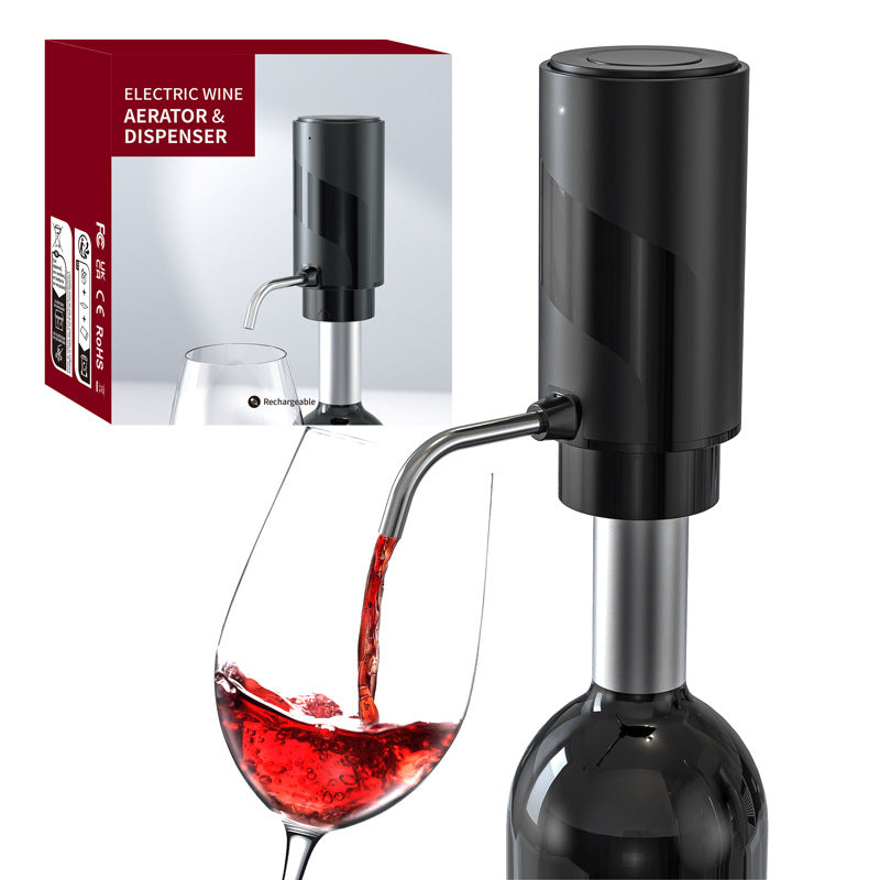 USB Electric Wine Decanter Fast Intelligent Red Wine Aerator