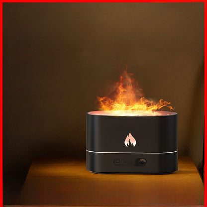 USB Flame Aroma Diffuser with Humidifier