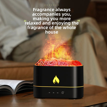 USB Flame Aroma Diffuser with Humidifier