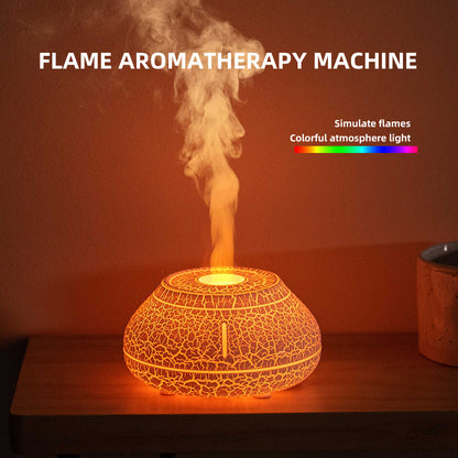 USB Flame Aromatherapy Humidifier