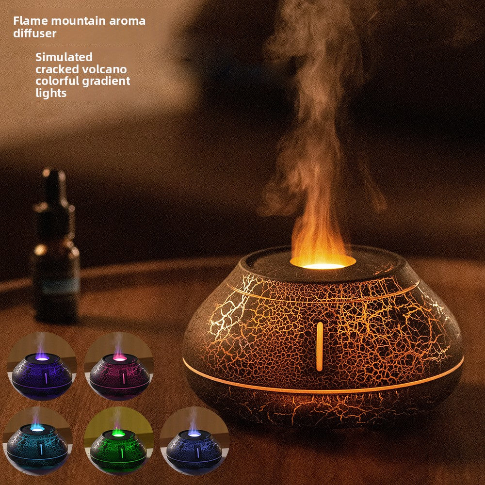 USB Flame Aromatherapy Humidifier