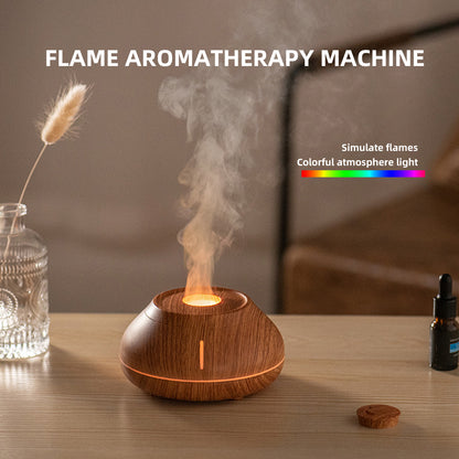 USB Flame Aromatherapy Humidifier