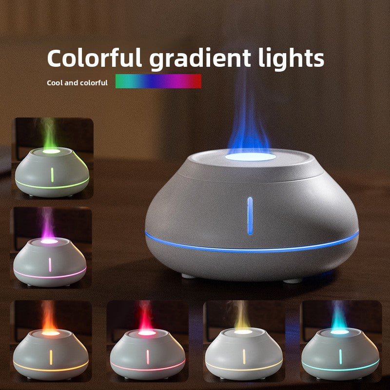 USB Flame Aromatherapy Humidifier