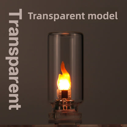 USB Flame Effect Night Light