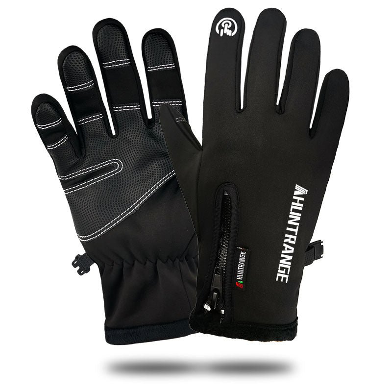 USB Heated Gloves Windproof Waterproof Reflective