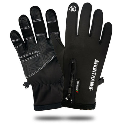 USB Heated Gloves Windproof Waterproof Reflective