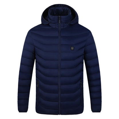 USB Heated Jacket with Adjustable Temperature for Men and Women