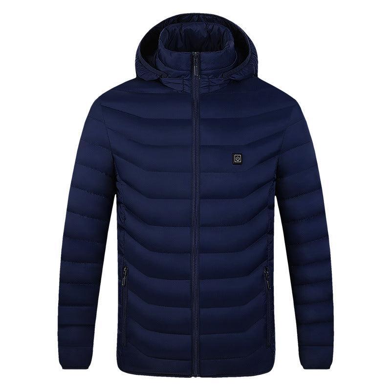 USB Heated Jacket with Adjustable Temperature for Men and Women