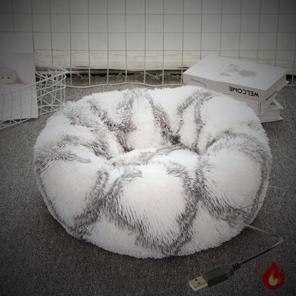 USB Heated Pet Bed Cat Dog Warming Nest