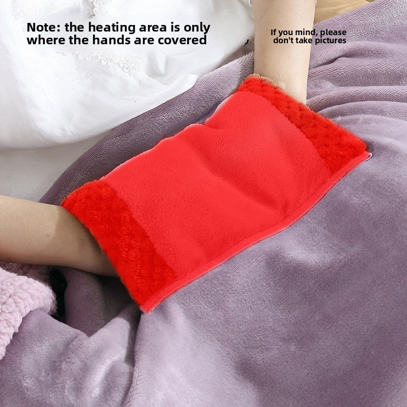 USB Heating Blanket Portable Electric Warm Throw for Winter