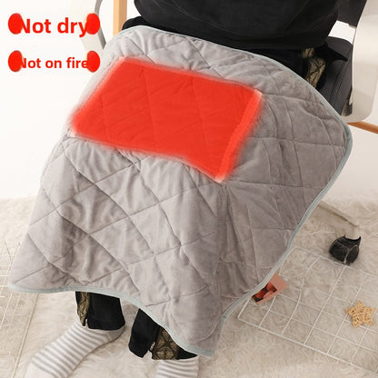 USB Heating Blanket Portable Electric Warm Throw for Winter
