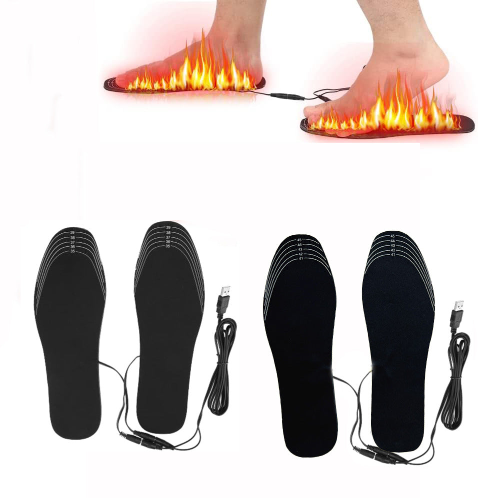 USB heating insole
