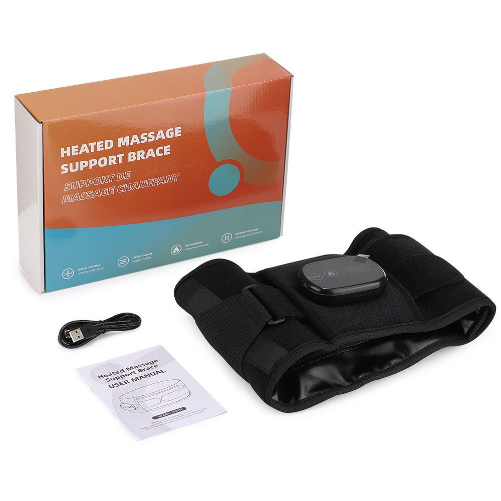 USB Heating Massage Belt with Red Light Therapy