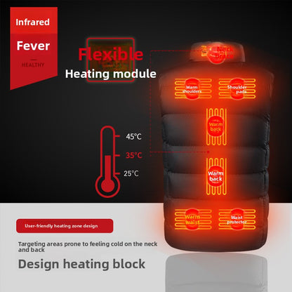 USB Heating Vest with Adjustable Temperature