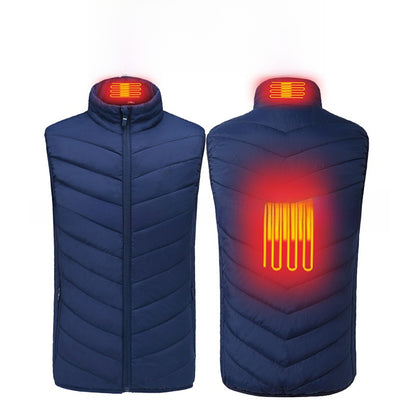 USB Heating Vest with Multiple Warm Zones