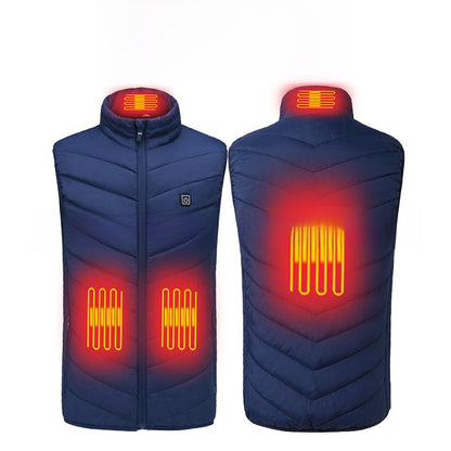 USB Heating Vest with Multiple Warm Zones