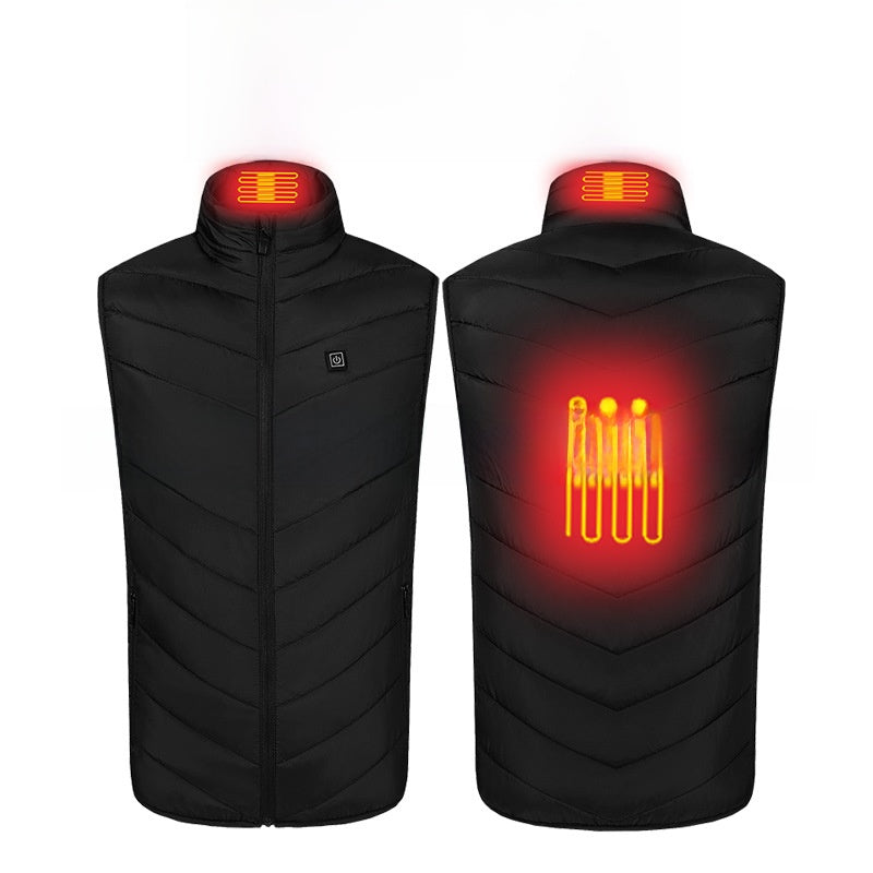USB Heating Vest with Multiple Warm Zones