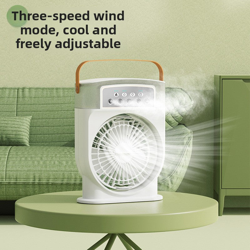 USB misting fan