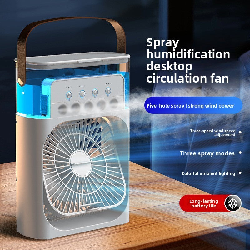 USB misting fan