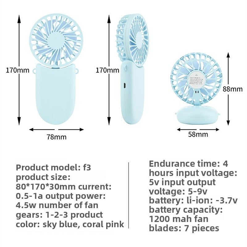 USB Neck Fan