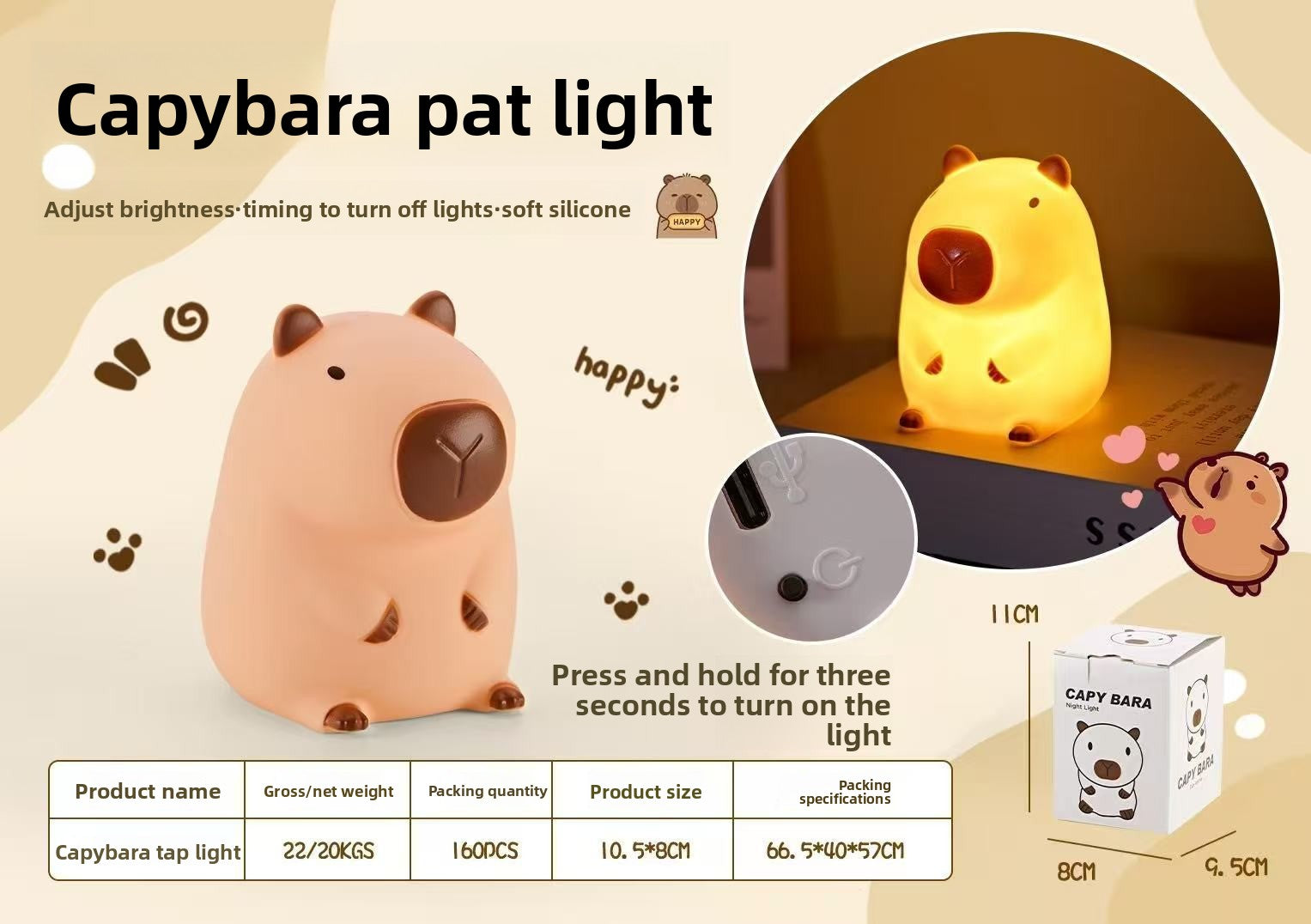 USB night light