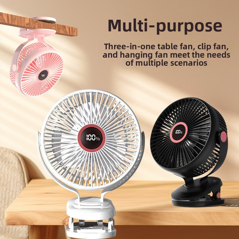 USB Powered 8-inch Clip Fan