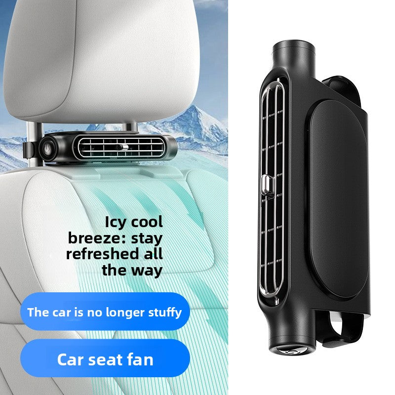 USB-Powered Car Seat Cooling Fan with High Airflow