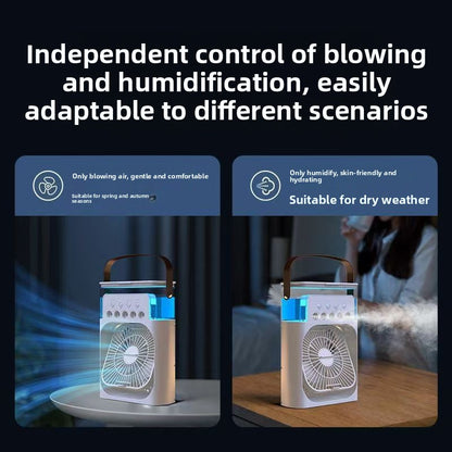 USB Powered Desktop Mist Humidifier Fan