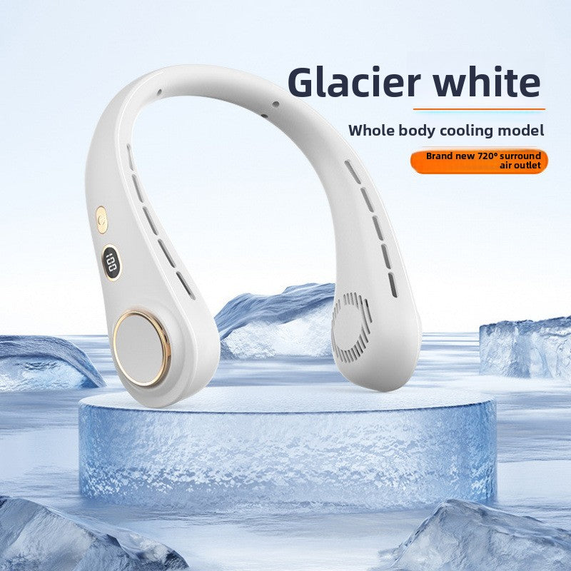 USB Powered Digital Display Neck Fan