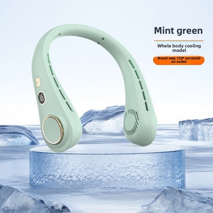 USB Powered Digital Display Neck Fan