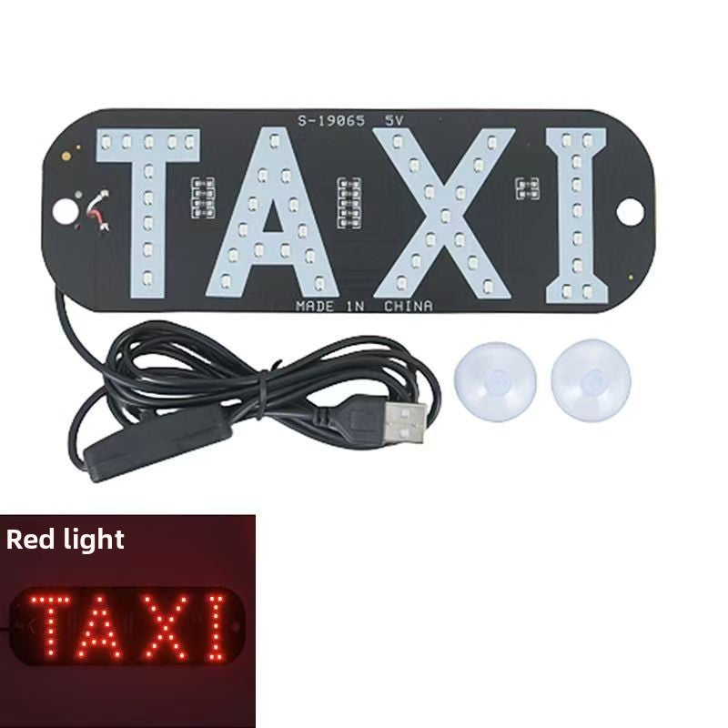 USB Powered LED Taxi Roof Light with Switch