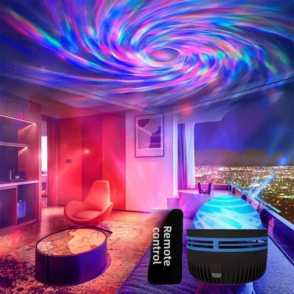 USB Powered Remote Control Star Projection Night Light