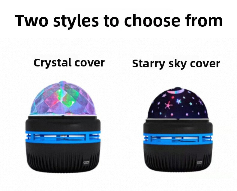 USB Powered Remote Control Star Projection Night Light