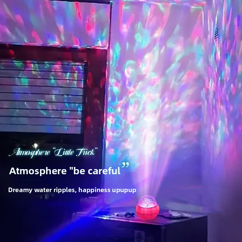 USB Powered Remote Control Star Projection Night Light