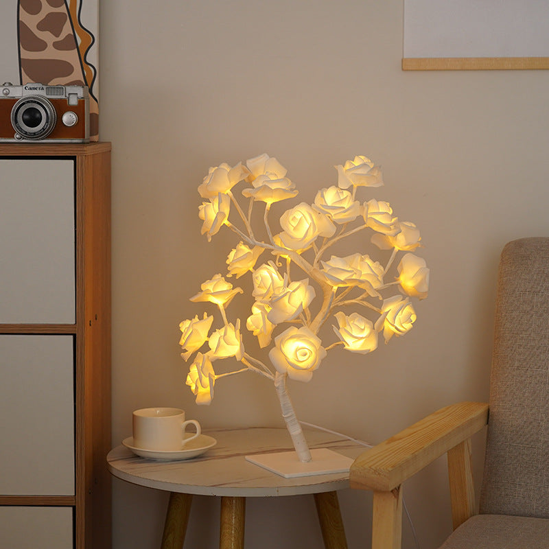 USB Powered Rose Tree Night Light