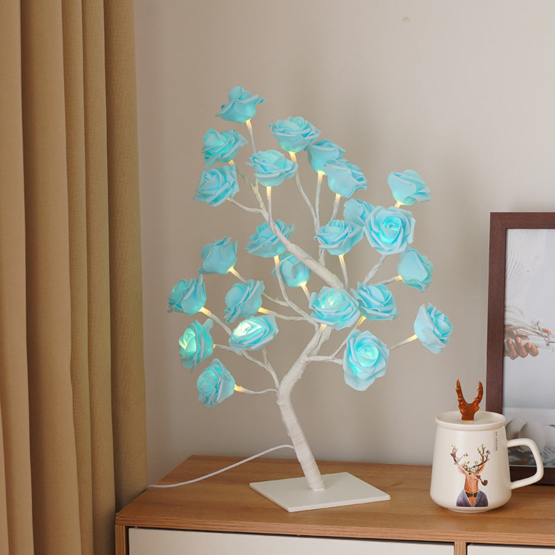 USB Powered Rose Tree Night Light