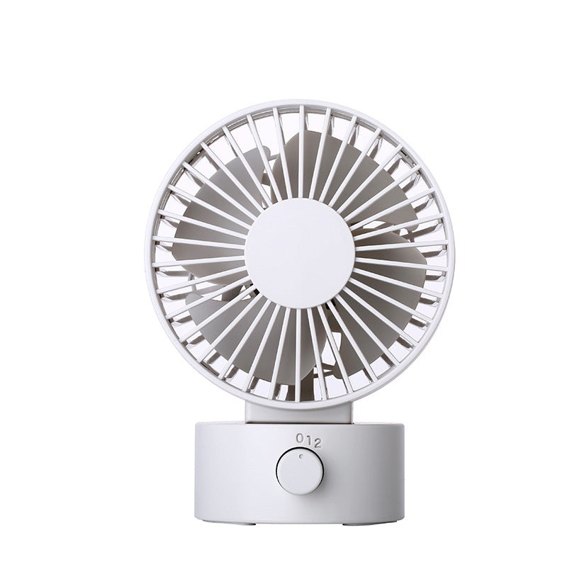 USB Powered Ultra-Quiet Dual Blade Desktop Fan