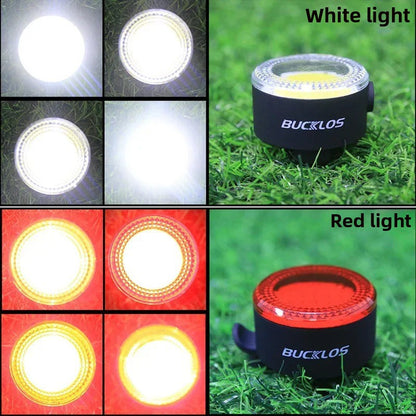 USB Rechargeable Bicycle Headlight and Tail Light Set