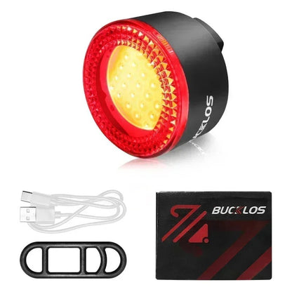 USB Rechargeable Bicycle Headlight and Tail Light Set
