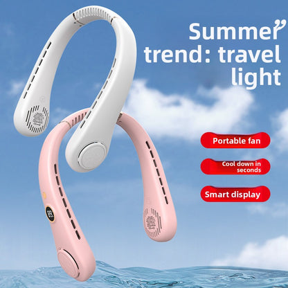 USB Rechargeable Bladeless Neck Fan