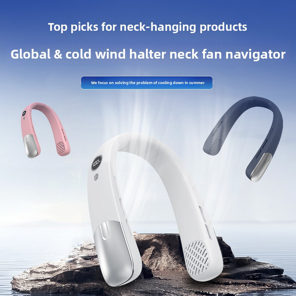 USB Rechargeable Bladeless Neck Fan