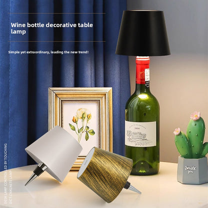 USB Rechargeable Bottle Table Lamp