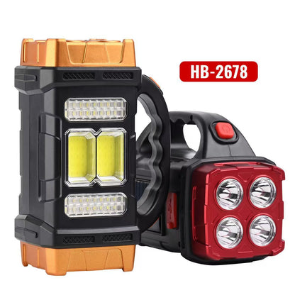 USB rechargeable camping outdoor lighting flashlight