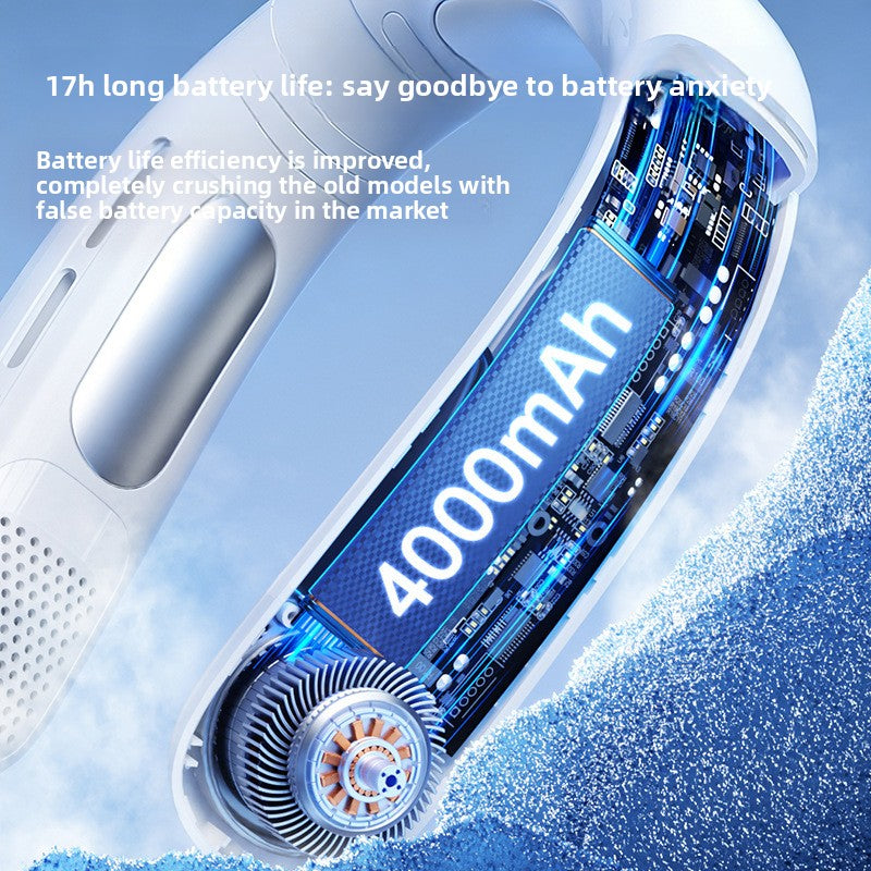 USB Rechargeable Cooling Neck Fan