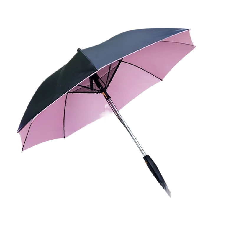 USB Rechargeable Cooling Umbrella with Mist Spray